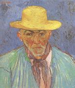 Vincent Van Gogh Portrait of Patience Escalier Shepherd in Provence (nn04) Spain oil painting artist